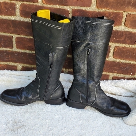 Matisse Pebbled leather boots 8 - Picture 2 of 14